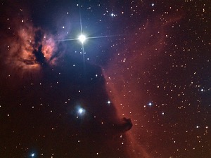 Horsehead Flame, by David Murton