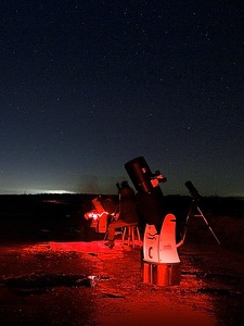 The dark sky