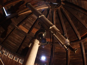 The Victorian Troughton &amp; Simms 4-inch refractor telescope